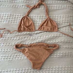 Monday Swimwear Nude Bikini - VV top, V/L bottom